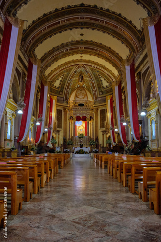 Basilica de la virgen de la salud en Patzcuaro Michoacan.