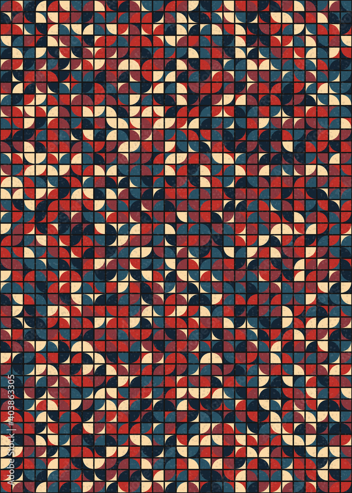 Abstract Geometric Pattern generative computational art illustration Abstract Geometric Pattern generative computational art illustration