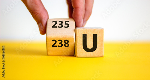Fotografija Uranium enrichment symbol