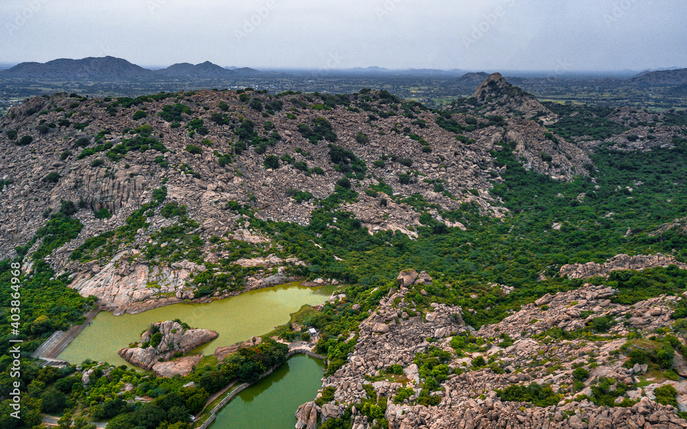 Obraz premium Aerial photo at day time