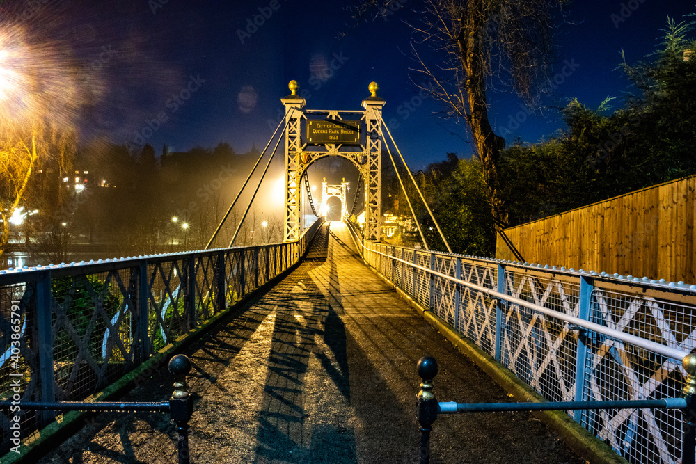 Fototapeta premium suspension bridge