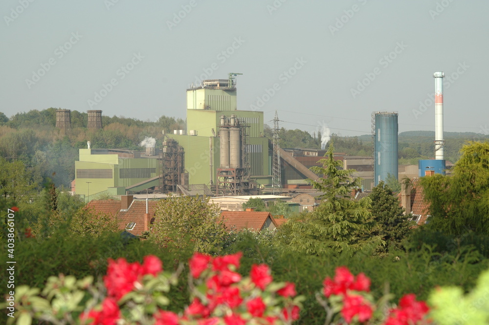 Obraz premium Das Stahlwerk Georgsmarienhütte