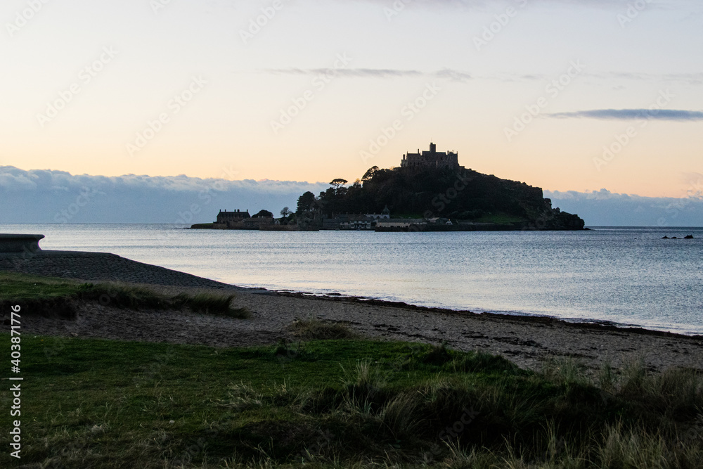 St Michael's mount in early morning light