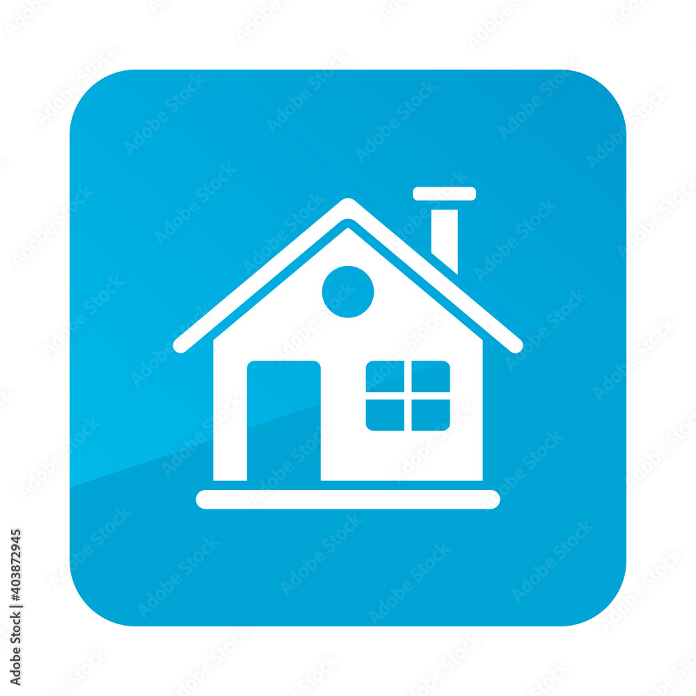 Detailed winter house vector icon. Winter sign Detailed winter house vector icon. Winter sign