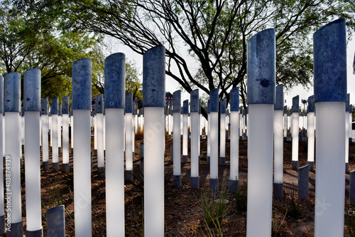 USS Arizona Memorial Gardens in Scottsdale, AZ. photo