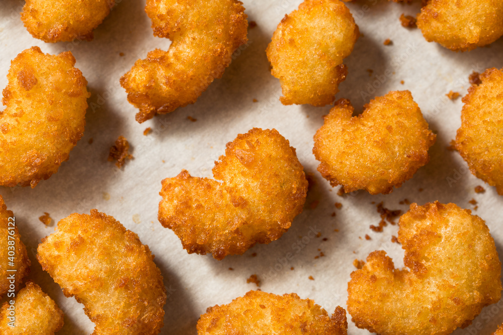Homemade Deep Fried Popcorn Shrimp