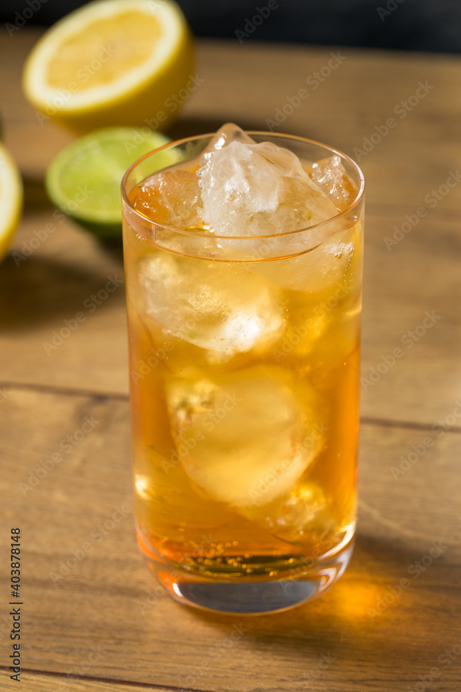 Refreshing Cold Ginger Beer Drink Refreshing Cold Ginger Beer Drink