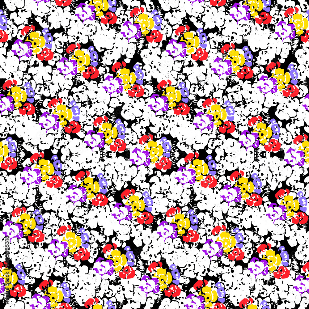 seamless pattern with flowers seamless pattern with flowers