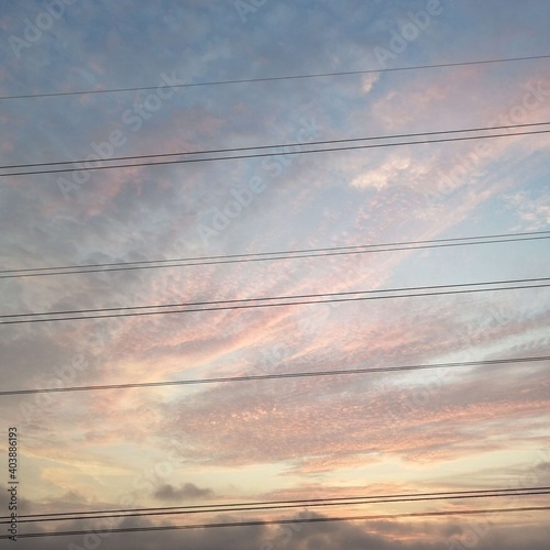 hermoso cielo de Perú