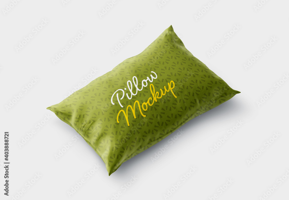 Pillow Cover Mockup Stock Template Adobe Stock