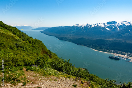 Top view of Juneau - Alaska - USA © adfoto