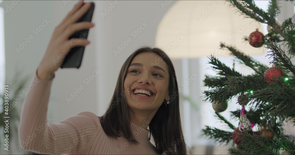 caucasian female using smart phone caucasian female using smart phone