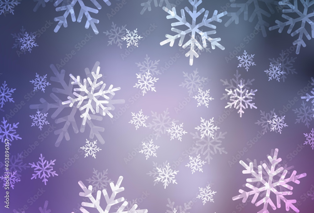 Light Purple vector layout in New Year style. Light Purple vector layout in New Year style.