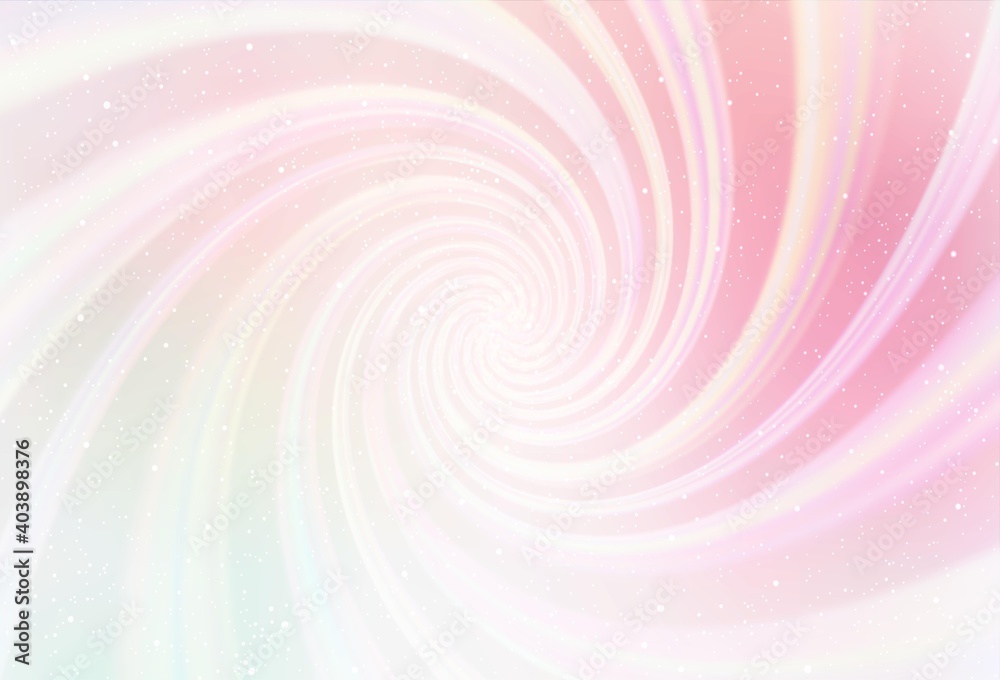 Light Pink, Yellow vector texture with milky way stars. Light Pink, Yellow vector texture with milky way stars.