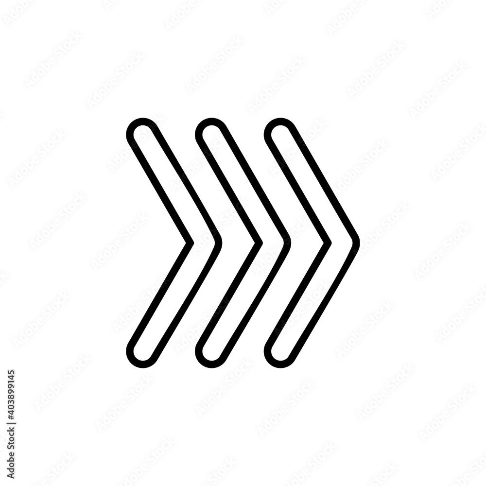 Arrow icon vector. Arrow symbol. Arrow sign for your web design.