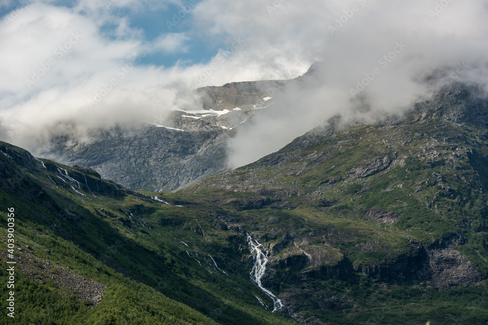 Pass road to Trollstigen