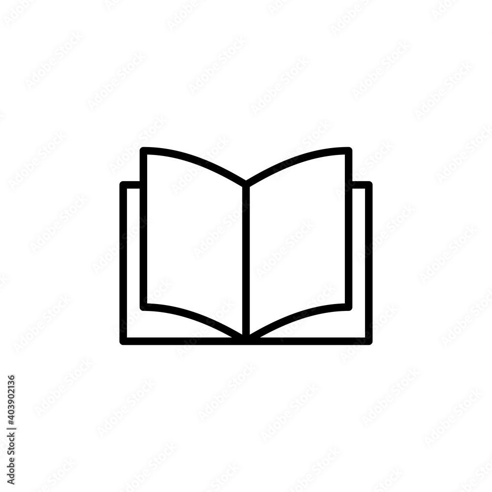 Book icon vector. open book icon vector. ebook icon Book icon vector. open book icon vector. ebook icon