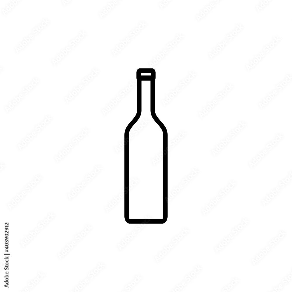 Bottle icon vector. bottle vector icon Bottle icon vector. bottle vector icon