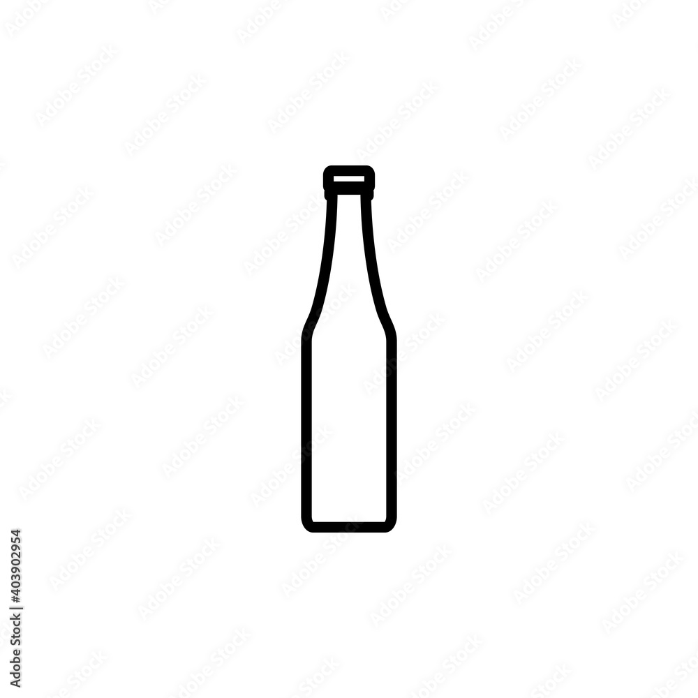 Bottle icon vector. bottle vector icon Bottle icon vector. bottle vector icon