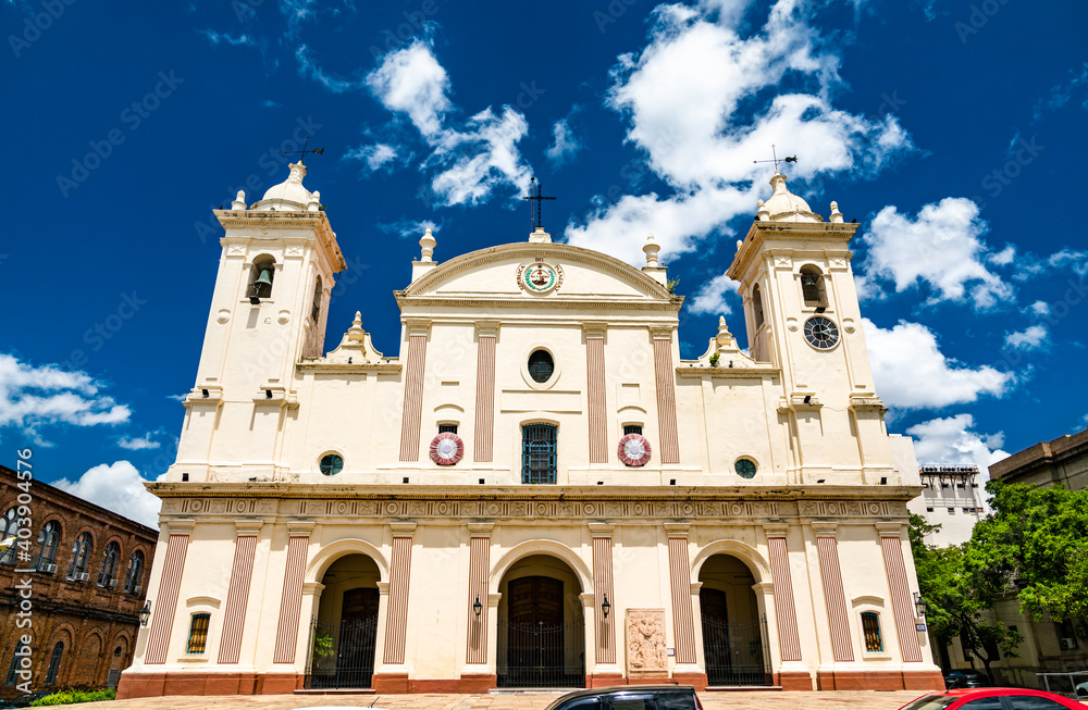 The Metropolitan Cathedral of Our Lady of the Assumption in Asuncion, Paraguay