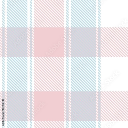 Pink Asymmetric Plaid textured Seamless Pattern