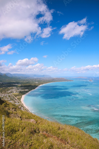 Makapuu beach park, East Oahu coast, Hawaii