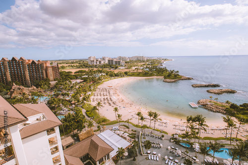 Four Seasons Resor,  Ko Olina, West Oahu coastline, Hawaii	
