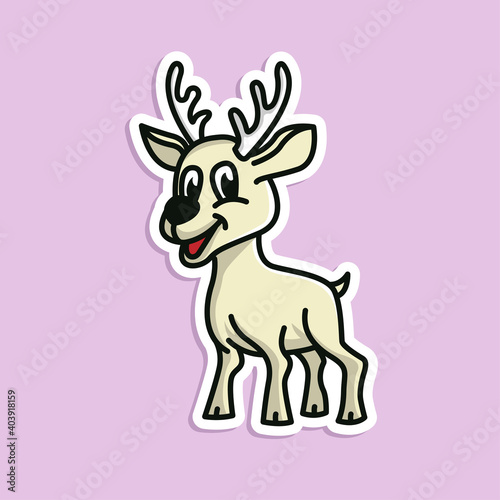 Sticker Deer