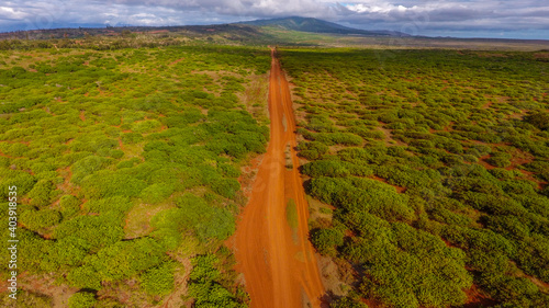 Quadro su tela Lanai city, Hawaii