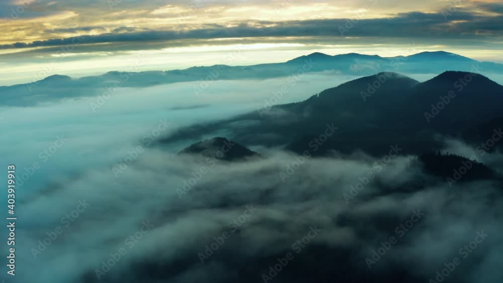 Nature beautiful fog mountains magical abstract sunset morning Nature beautiful fog mountains magical abstract sunset morning