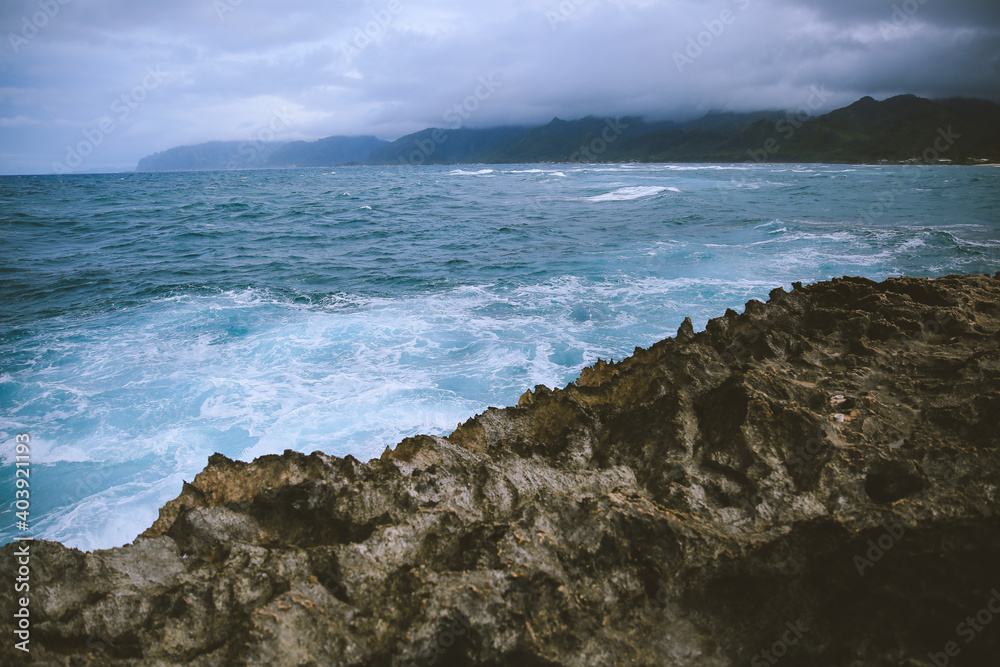 Laie point, Noeth shore, Oahu, Hawaii Laie point, Noeth shore, Oahu, Hawaii