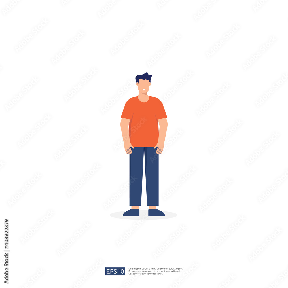 no face young man character. male business people standing gesturing. businessman Flat style isolated vector illustration no face young man character. male business people standing gesturing. businessman Flat style isolated vector illustration