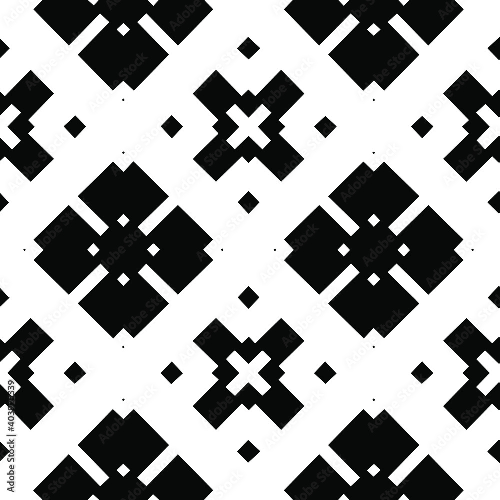 Black and white texture. Abstract seamless geometric pattern. Black and white texture. Abstract seamless geometric pattern.