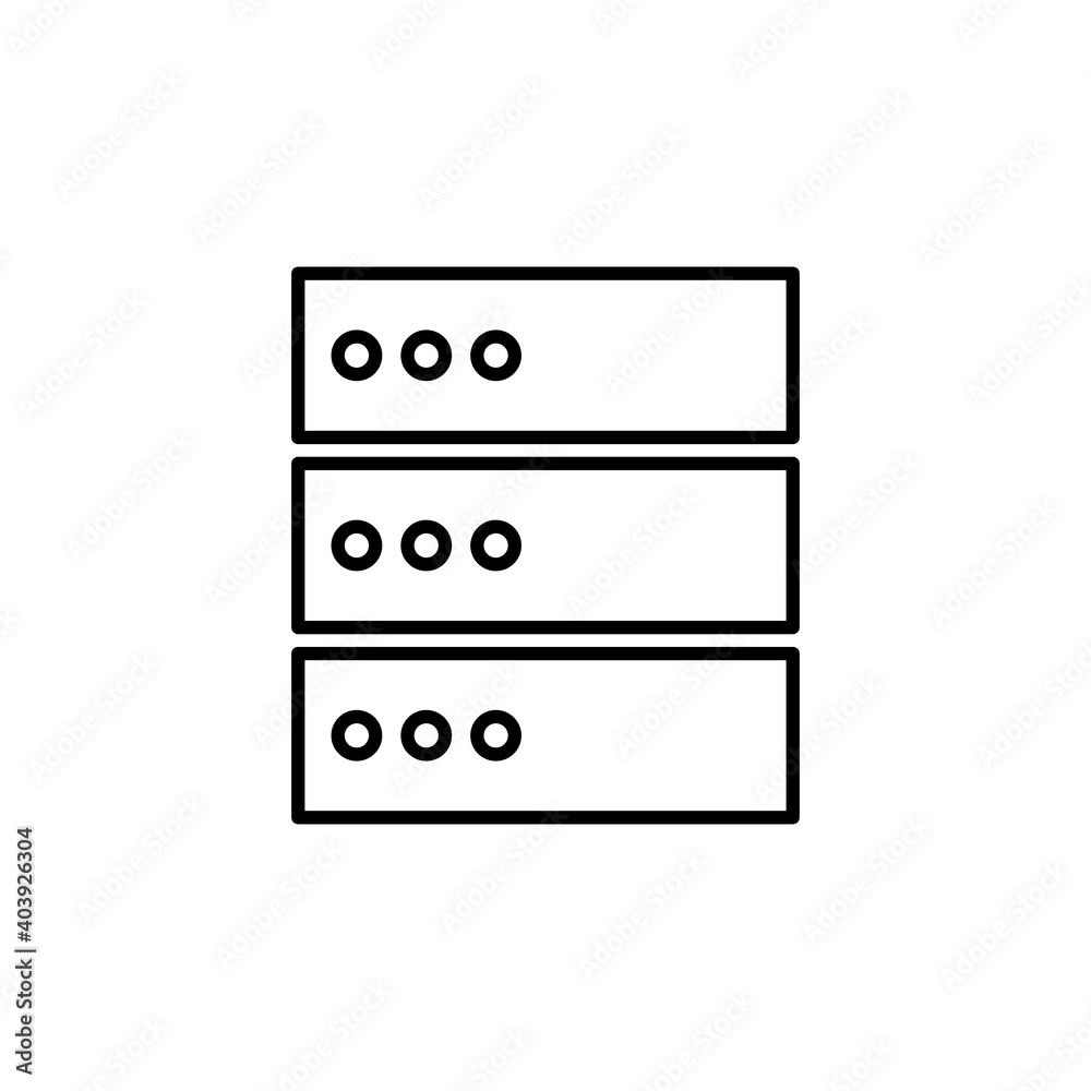 Database icon vector. database vector icon Database icon vector. database vector icon