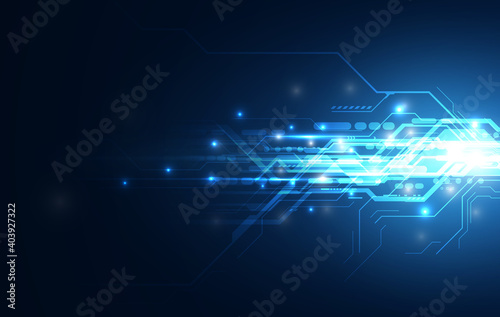 abstract speed line network computing sci fi innovative concept design background