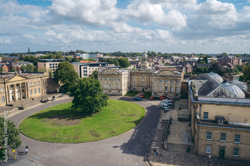 Eye of York view from the Cliffords tower photo