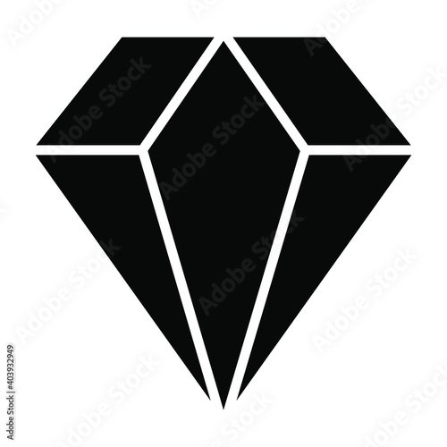 diamond jewelry icon vector