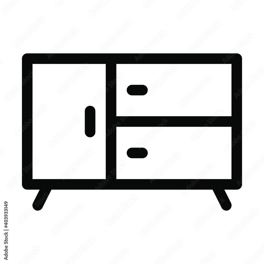 wooden cabinet shelf icon home interior vector wooden cabinet shelf icon home interior vector