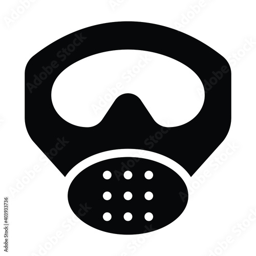 face mask icon vector new normal activity