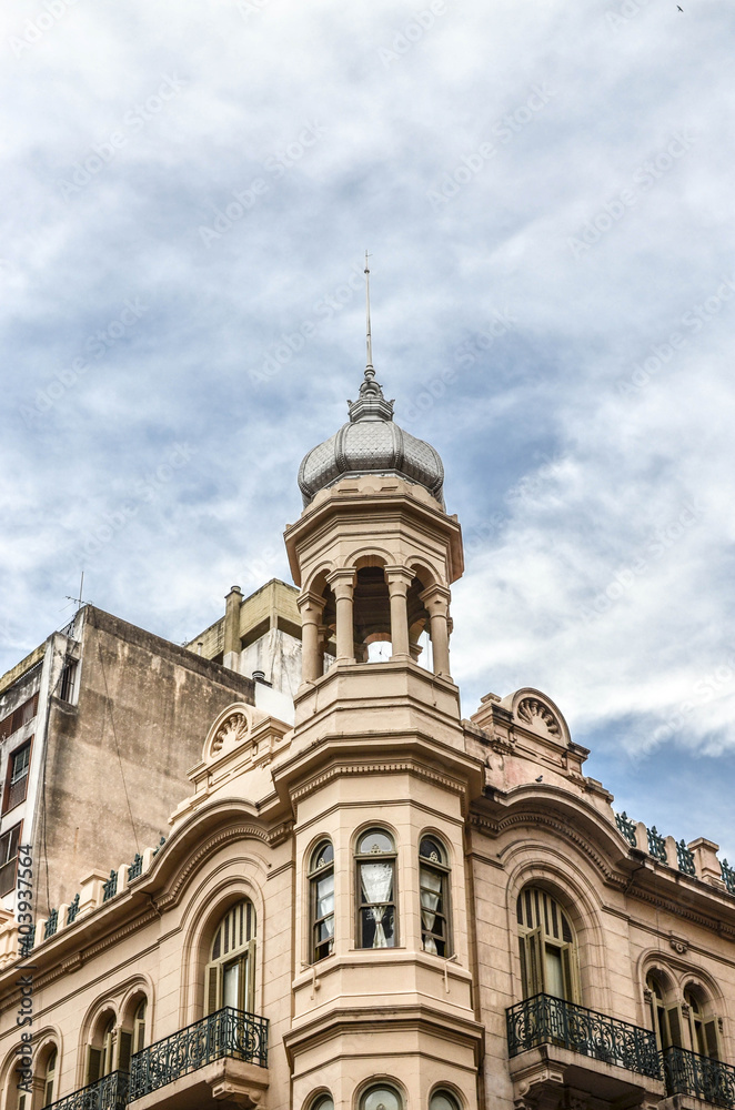 Photograph of an old building in HDR.