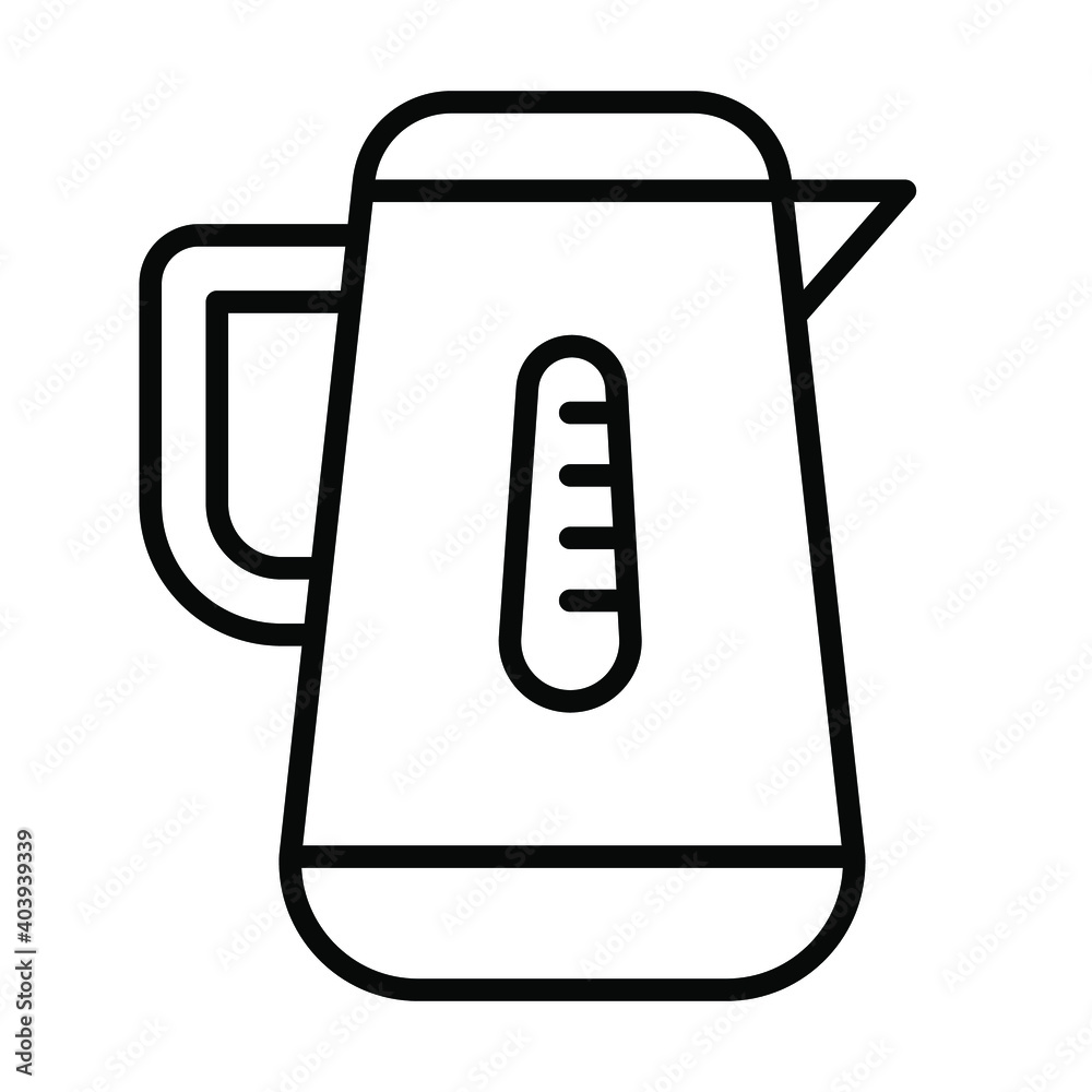 electric kettle icon, kitchen utensil vector electric kettle icon, kitchen utensil vector