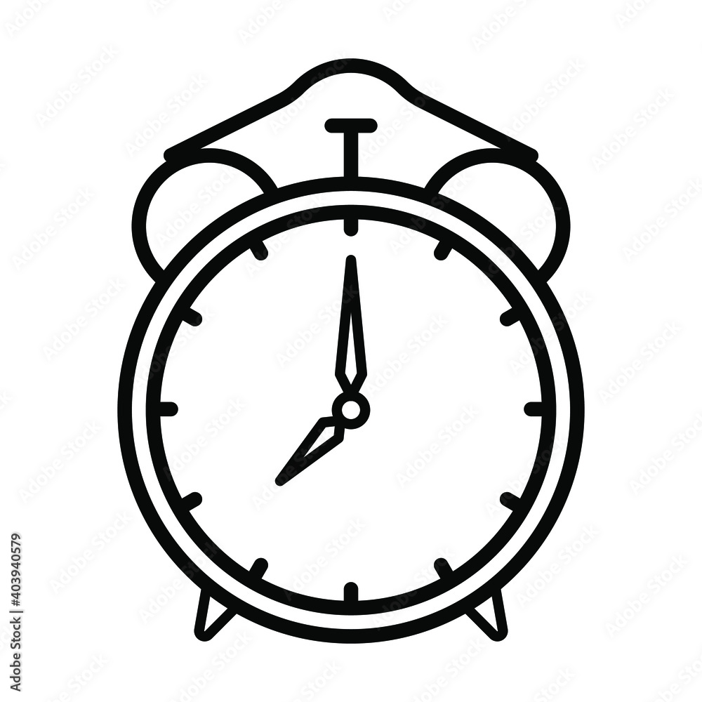 alarm clock icon, home interior vector alarm clock icon, home interior vector
