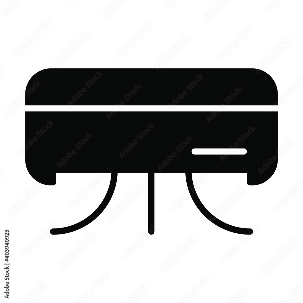 air conditioner icon, household interior vector air conditioner icon, household interior vector
