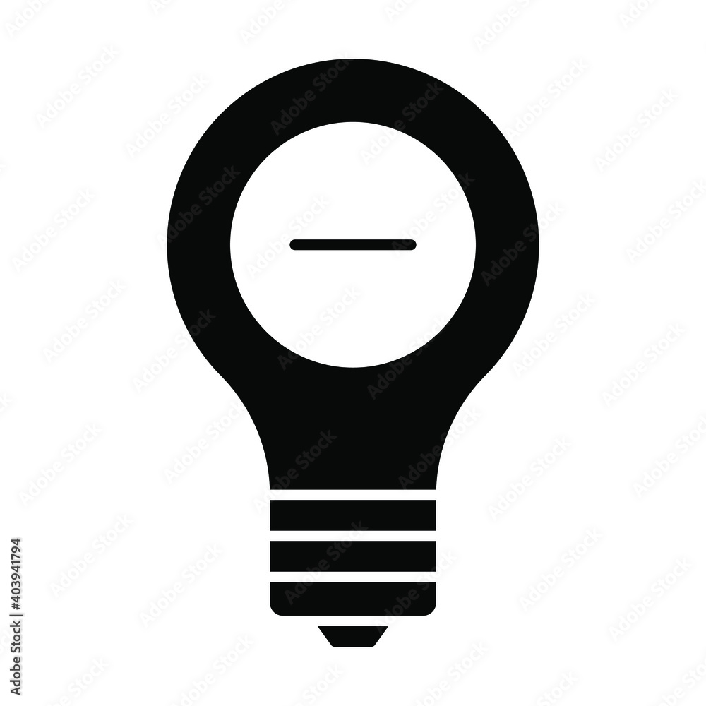light bulb icon, idea lamp light energy vector light bulb icon, idea lamp light energy vector