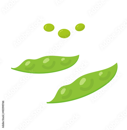 えだまめ＿房と豆