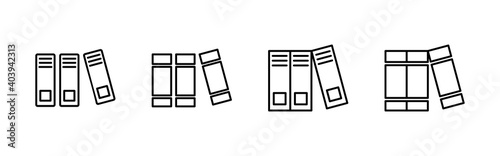 Library icon vector. education icon vector