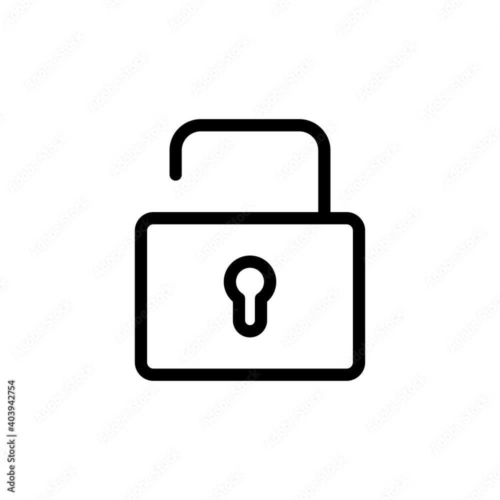 Lock icon vector. Padlock icon vector. Encryption icon. Security symbol Lock icon vector. Padlock icon vector. Encryption icon. Security symbol