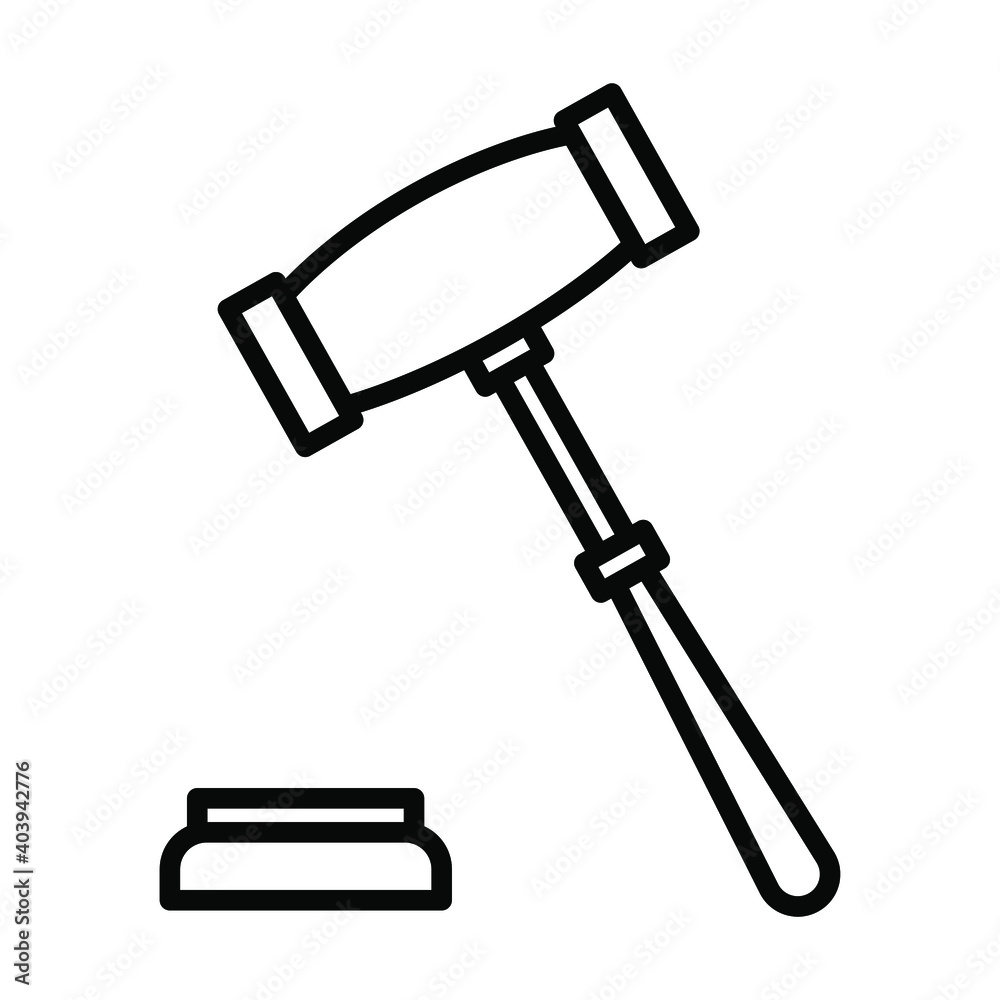 court hammer icon court hammer icon