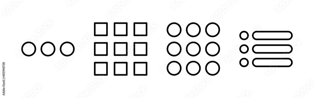 Menu Icon vector. web menu icon. hamburger menu symbol Menu Icon vector. web menu icon. hamburger menu symbol