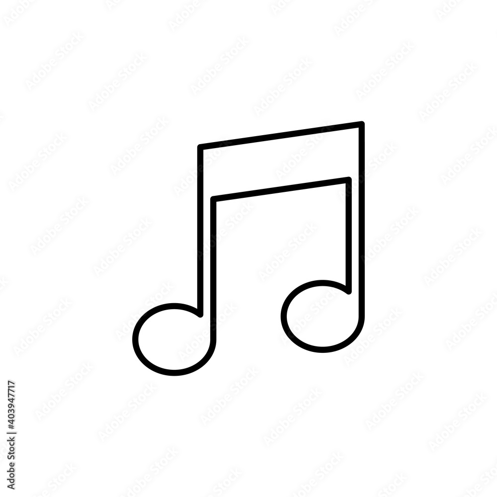 Music icon vector. note music icon vector Music icon vector. note music icon vector